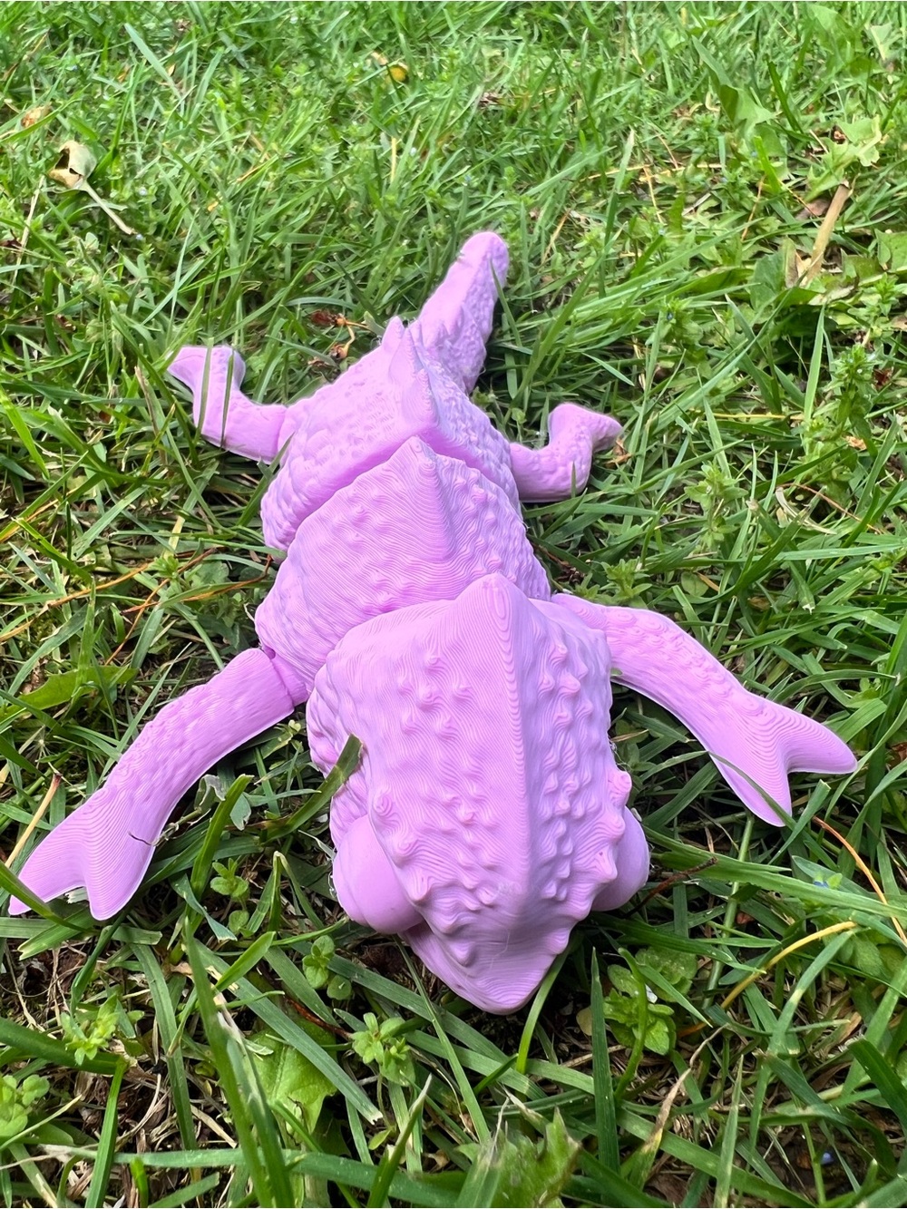 3D printed gecko